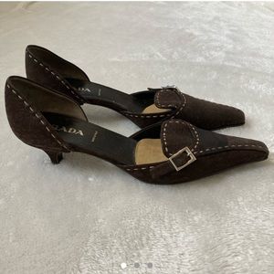 Vintage Prada Kitten Heels
